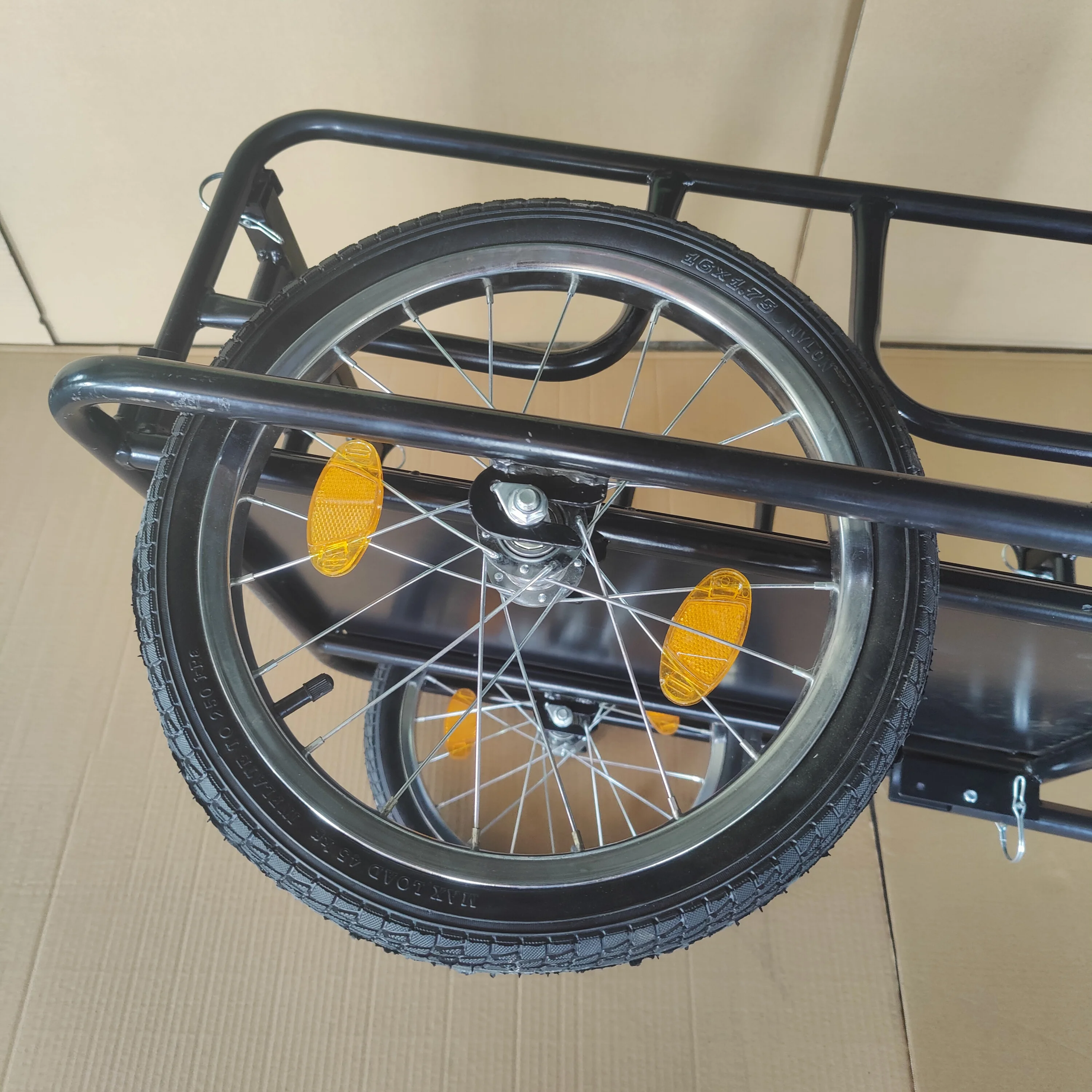 Foldable Cargo Bike Trailer Bicycle Cart Wagon Trailers Pet Trailer Dog Bicycle