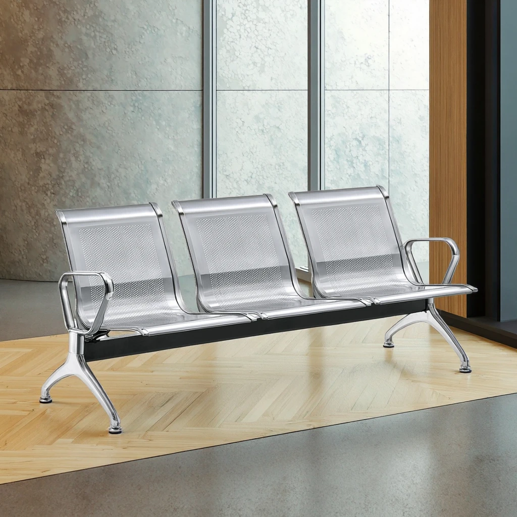 Stainless Steel Seating Systems 520mm Width Commercial Applications 6