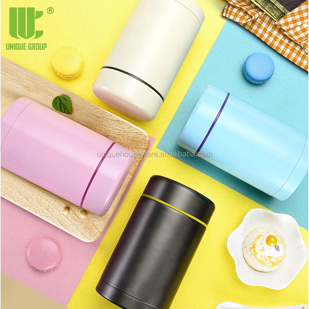 2023 New Products ODM Double Wall Stainless Steel Food Flask Insulated  Vacuum Food Jar Thermos Soup Jar Keep Food Hot With Spoon - Buy 2023 New  Products ODM Double Wall Stainless Steel