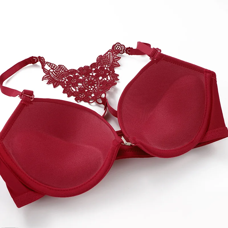 2-Piece Lace Patched Push Up Bra Panty Set Red price in Saudi Arabia, Noon  Saudi Arabia