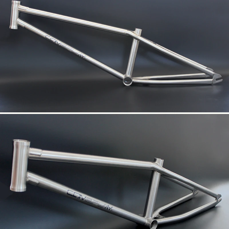Comeplay Titanium Bike Frame Freestyle BMX Bike Frame Titanium Bmx Frame
