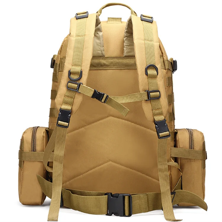 Tactical Men Camping Backpack 4 in 1 Molle Sport Bag Outdoor Hiking Climbing Backpacks