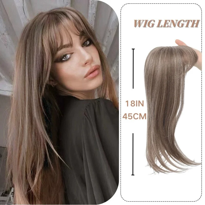 Gulagula Hair Topper - 18 Inch Toppers for Thinning Hair display picture 2