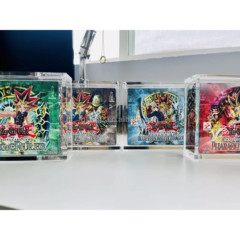 yugioh booster box protector Amazon.com: TCGHalo Acrylic Yugioh Booster Box Case (3 Pack) Acrylic  Display Case for Yu-Gi-Oh Booster Box - Sliding Magnetic Lid 5MM Thick main image 0