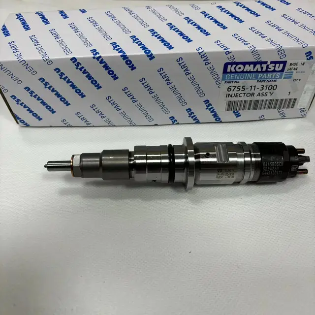 pc210-10 fuel injector 6755113100 0445120177 6755-11-3100 PC210LC-11 PC240LC-11 PC290LC-11