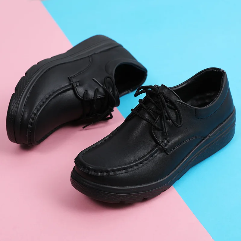 Wholesale Women's Anti-Slip Nurse Shoes for Autumn&Winter- Breathable Soft Sole, Thick Comfortable Design