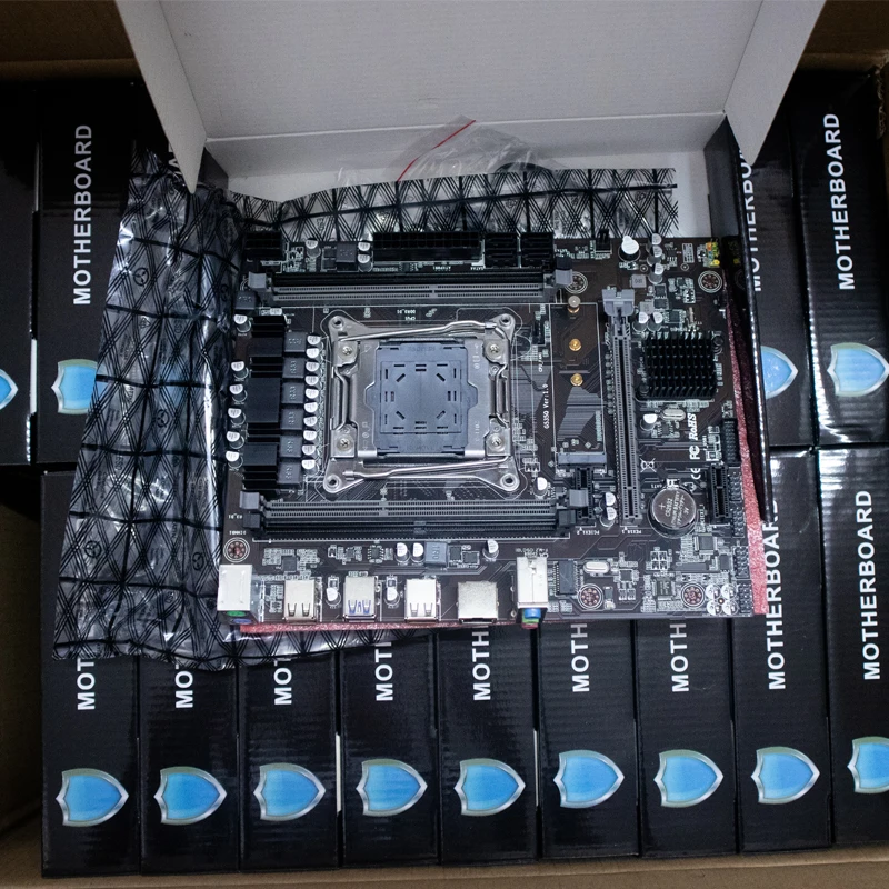 X99 デュアルCPUマザーボード Xeon E5 2680 v4 セット X99 Motherboard Set Dual CPU with E5 2680 V4 64GB DDR4 Ram