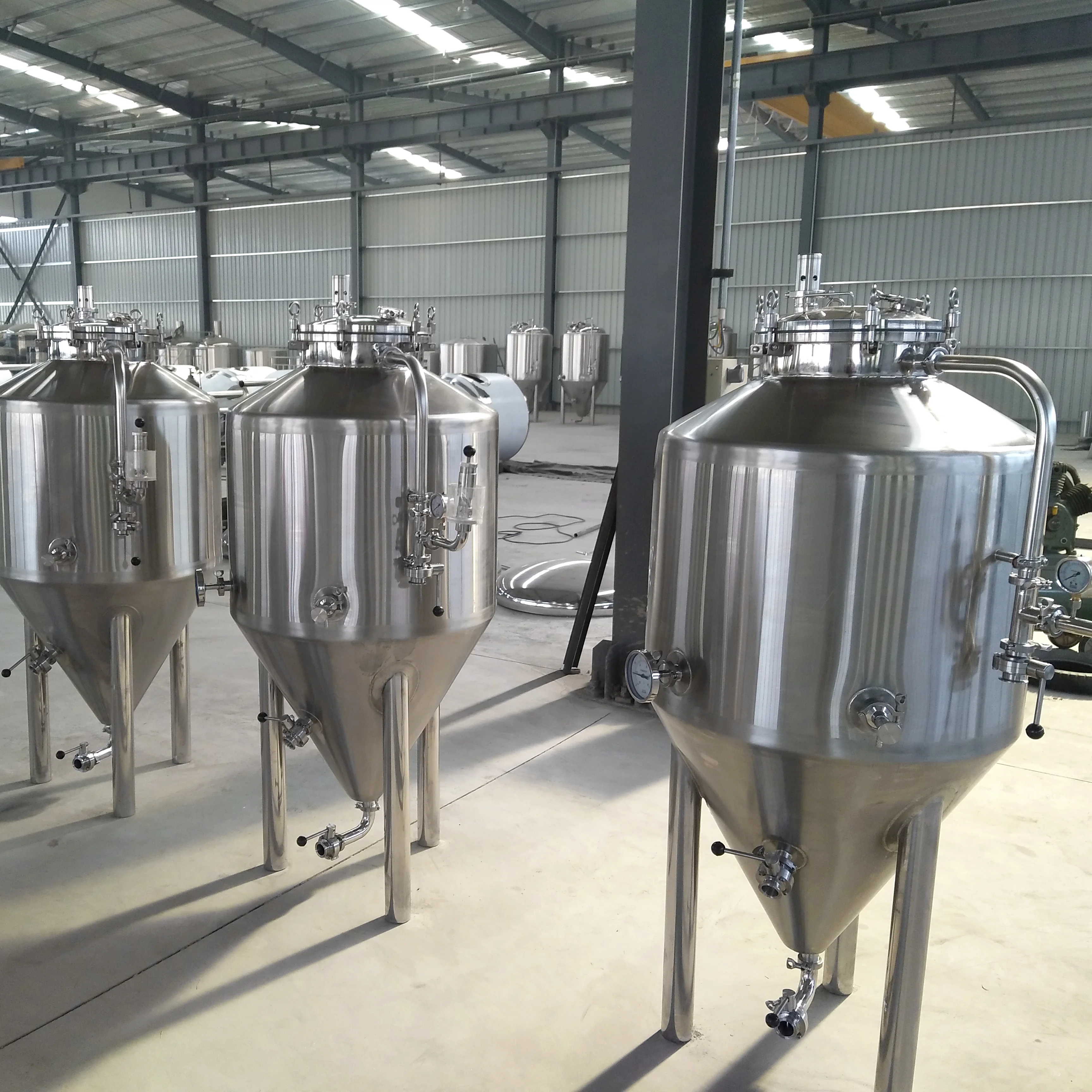 200l発酵槽ステンレス鋼ビールタンク、ビール醸造所機械タンク