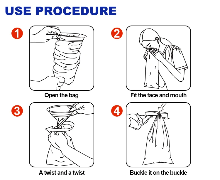 Aiudo Wholesale Factory Biodegradable Car Disposable Safe Seal Easy Carry Children Sick Air