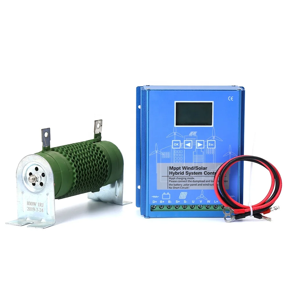 800w Wind 800W Solar Hybrid System 12V 24V Auto Solar Controller Regulator Home Use Wind Generator MPPT Charge Controller