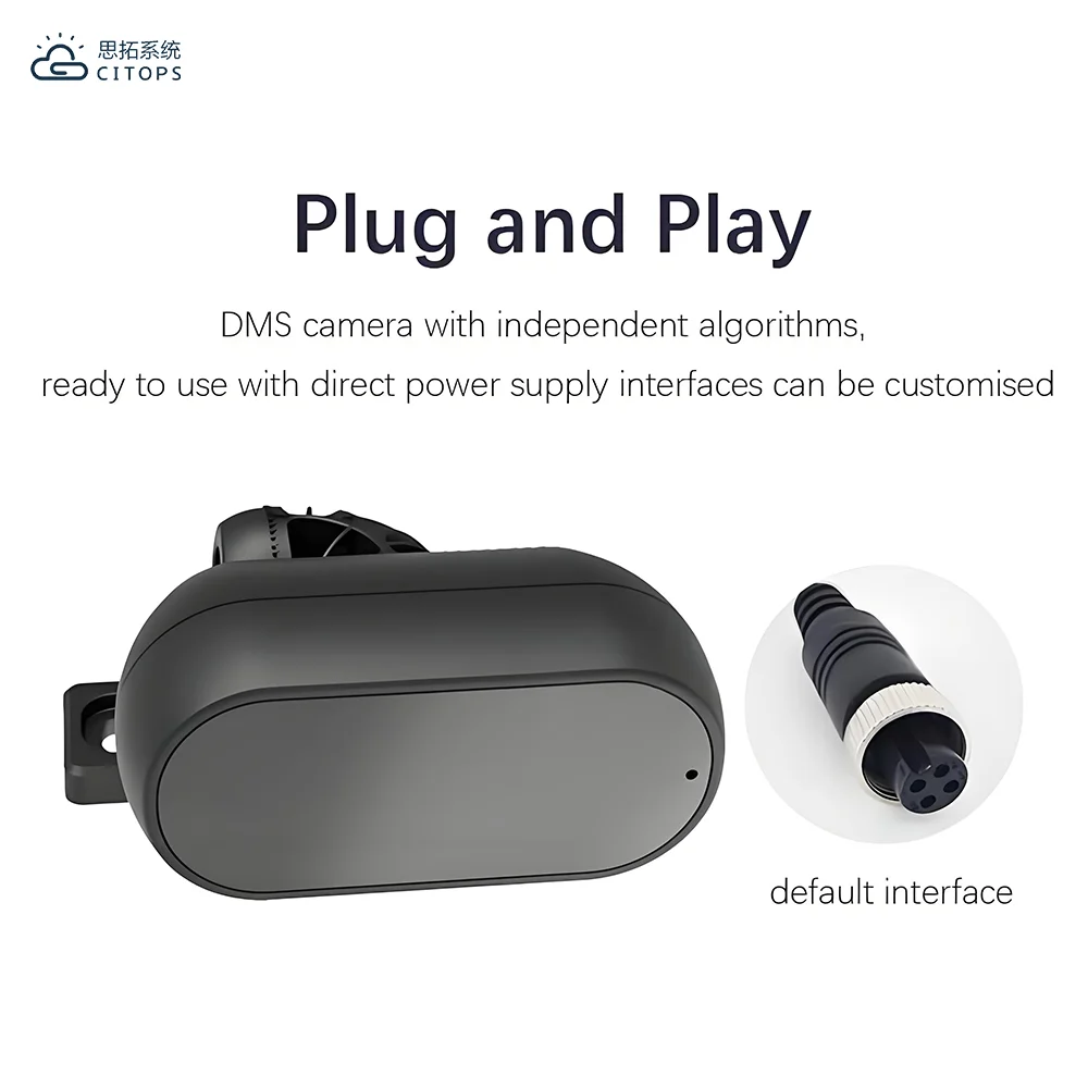 product 720p hd driver behavior  fatigue monitoring camera dms custom language  interface custom driver alert system for truck  bus-6