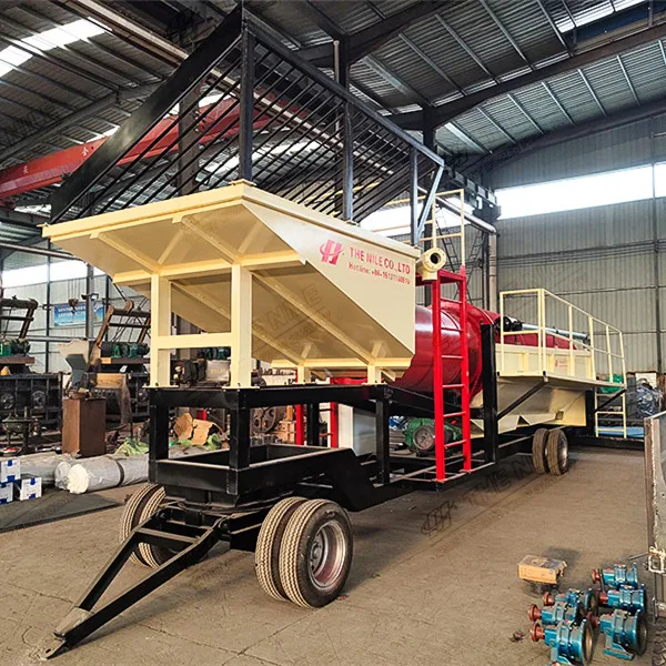 Alibaba.com: 50T/H capacity, portable gold wash machinery, sluice box ...
