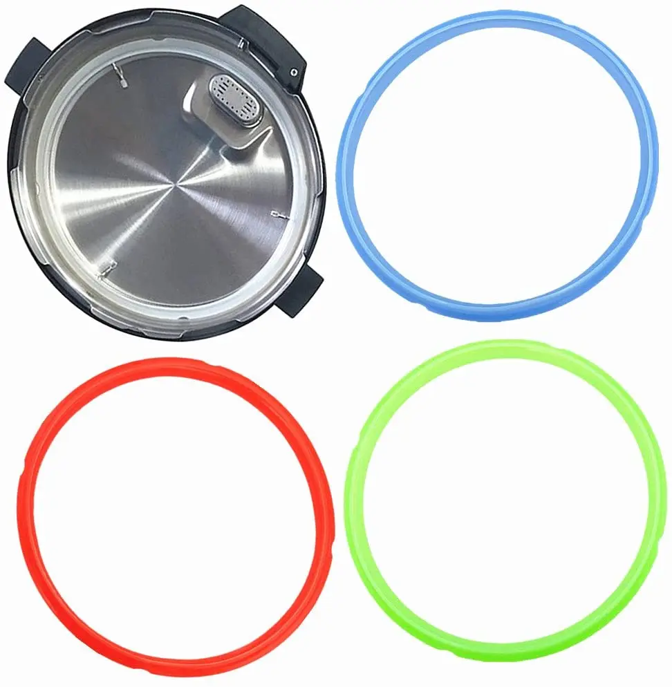 Pressure Cooker Seal Steam Seal Ring Silicone Ring Electric Pot Rubber  Gasket Universal Replacement Sealing Rings
