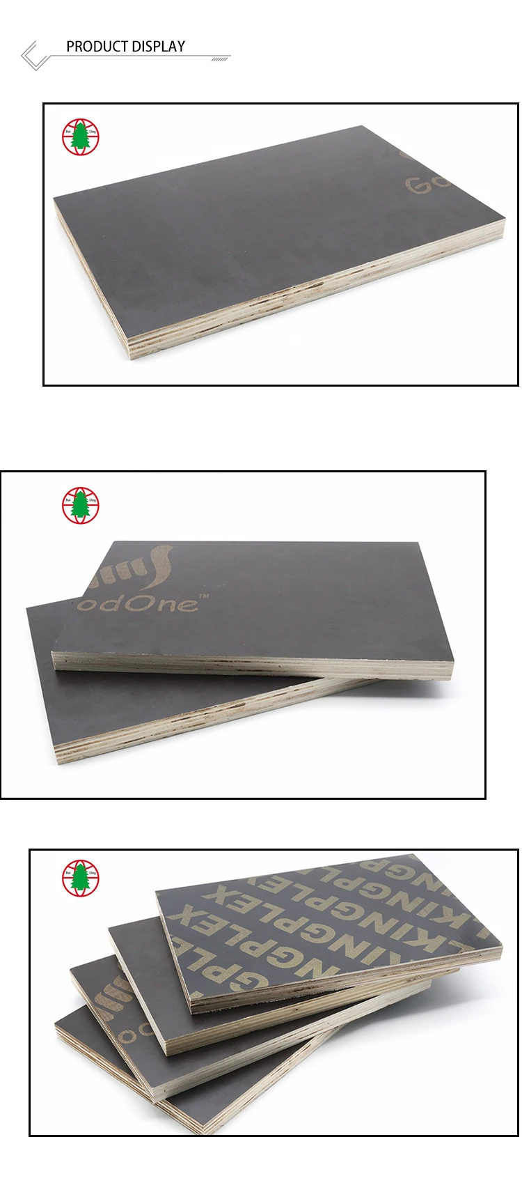 Factory Price 1220x2440x18mm Plastic Formwork for Concrete Buildings ...