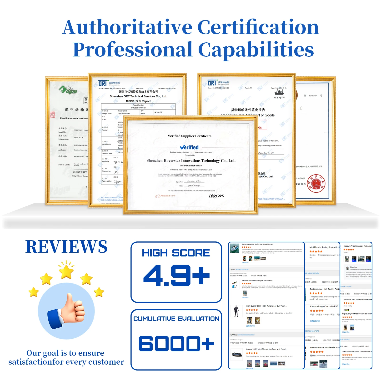 Competitive advantages