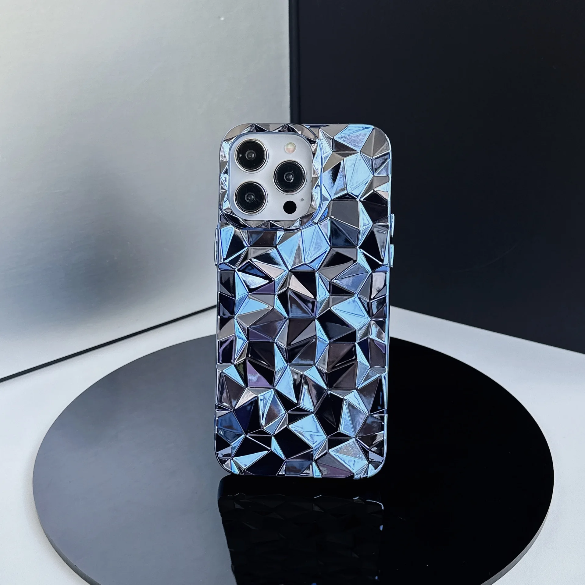 Diamond Pattern Soft TPU Phone Case for Vivo Y21 New Arrival Trendy Design for Girls Compatible with for iPhone 15 14 13
