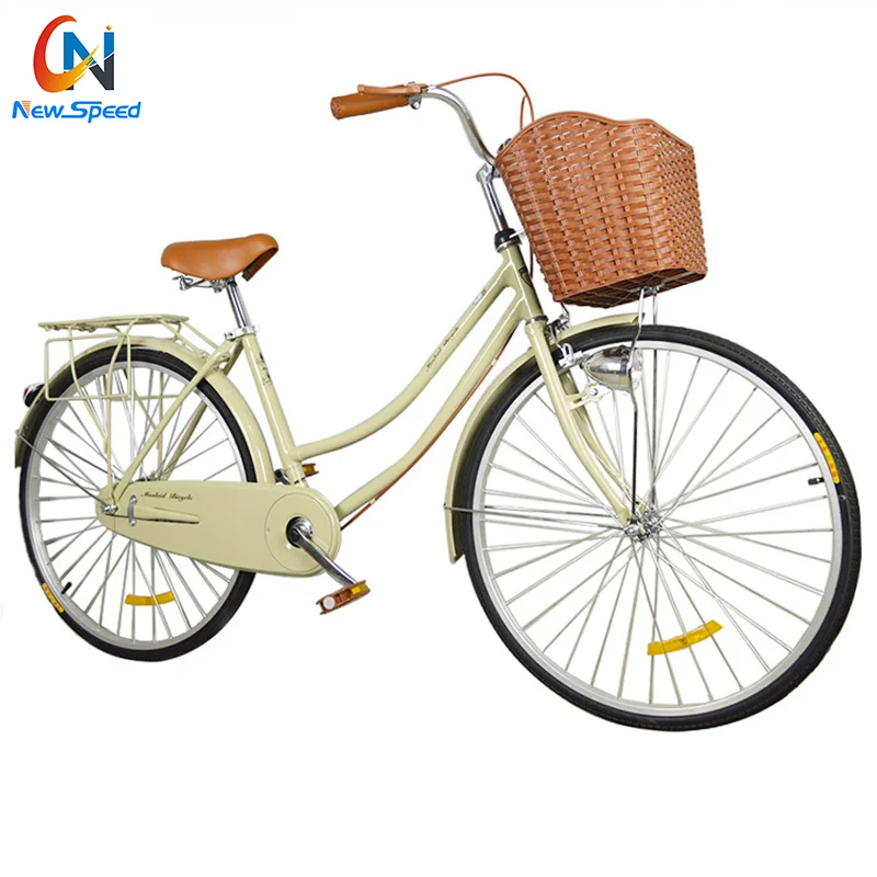 Cheap Bikes 26 Inch Bicycle Women/Wholesale Hi-Ten Steel City Bike/Custom Caliper Brake Urban Bike