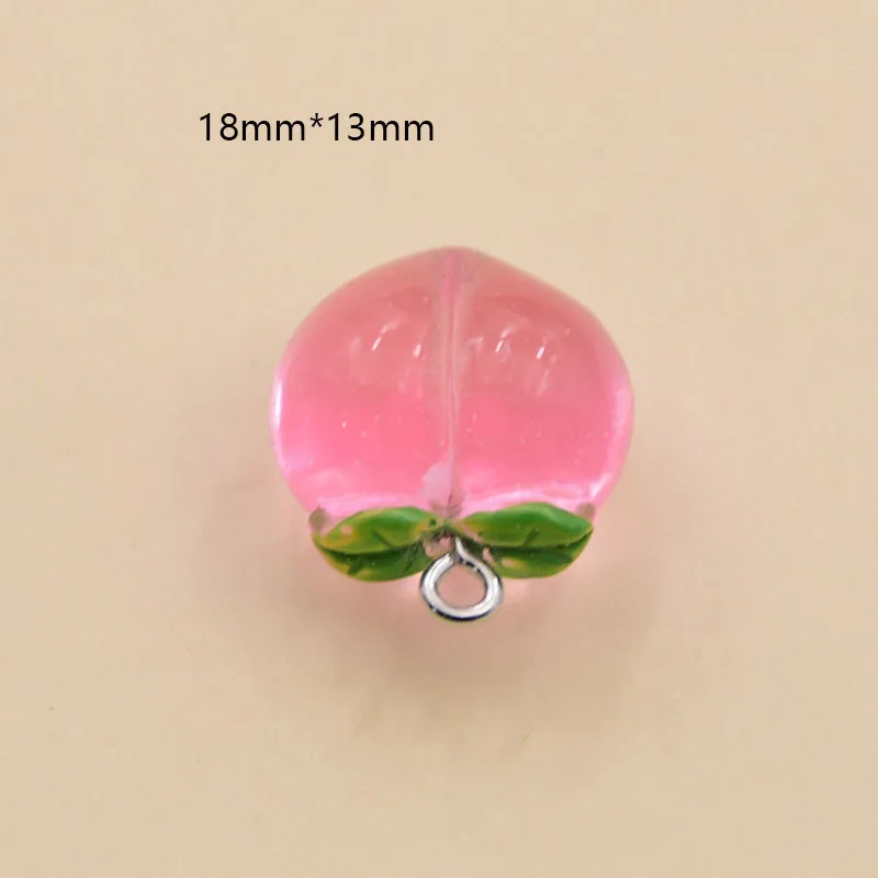 JC Crystal Wholesale Cute Fruit Designs Mini Resin Charms with