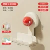 Toothbrush holder (off-white and red)