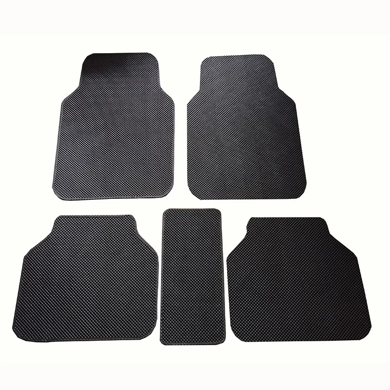 2024 Artes New Arrivals Sewn Braided Tape Edge 5 Piece Rubber Dirt Protection All Weather Car Floor Mats factory