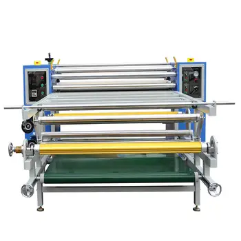 Semi-auto Multifunctional Fabric Textile Calender Heating Roll Heat Press Roller Sublimation Heat Transfer Machine