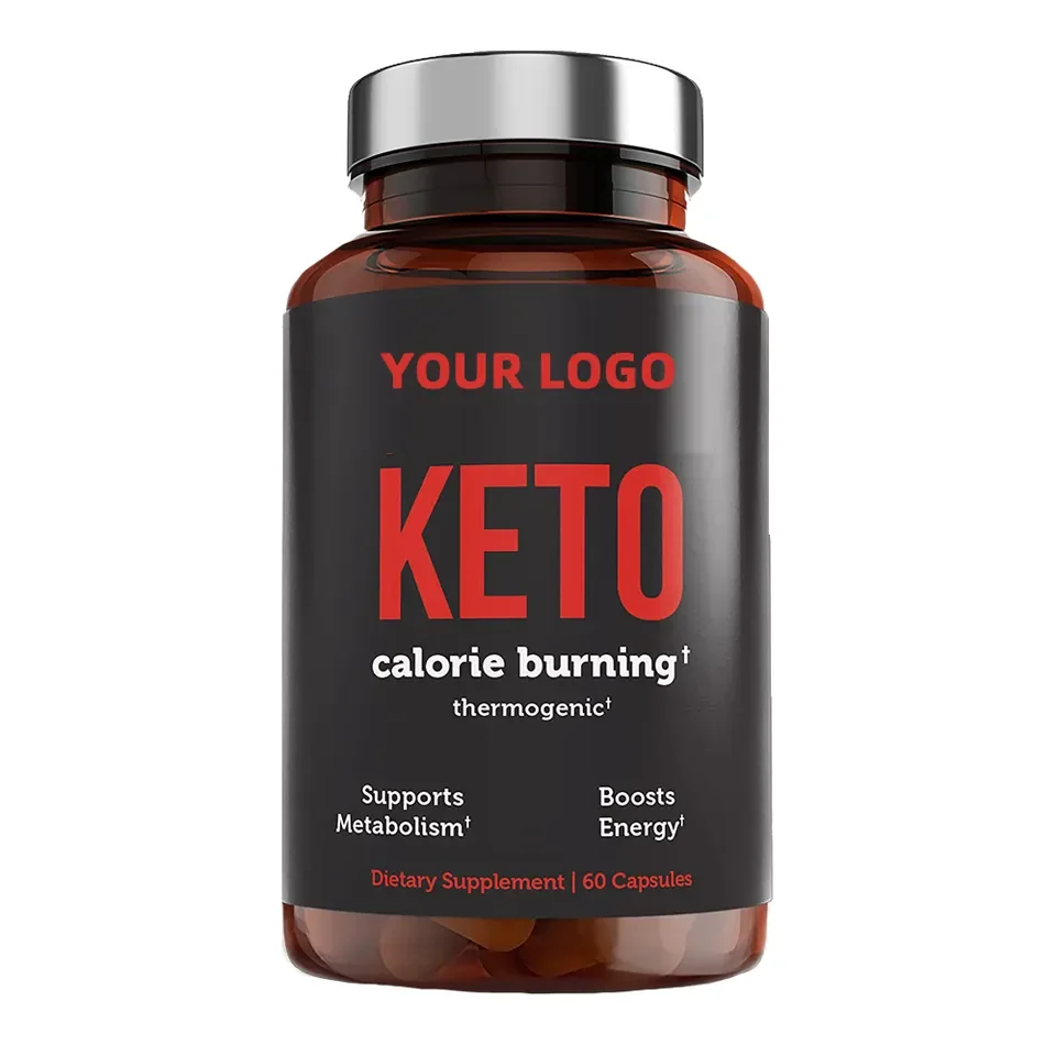 Private Labels Slimming Supplement Keto Pills Pure BHB Exogenous Ketones Keto Burn Supplement for Ketosis Keto Capsules