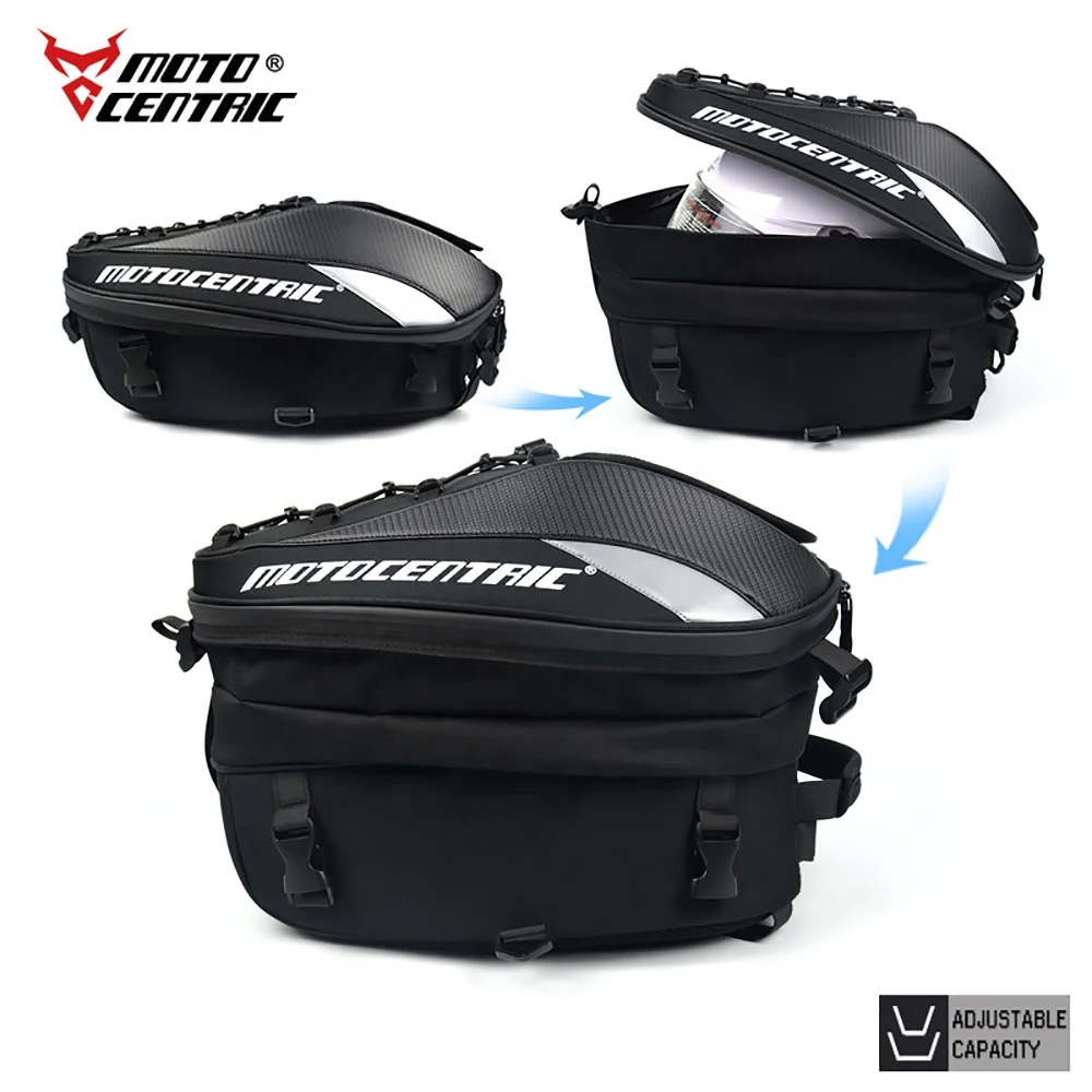 Zaino Moto Impermeabile Per Casco - 20-35L, Nylon, Multifunzionale Per Viaggi E Outdoor - Foto 2
