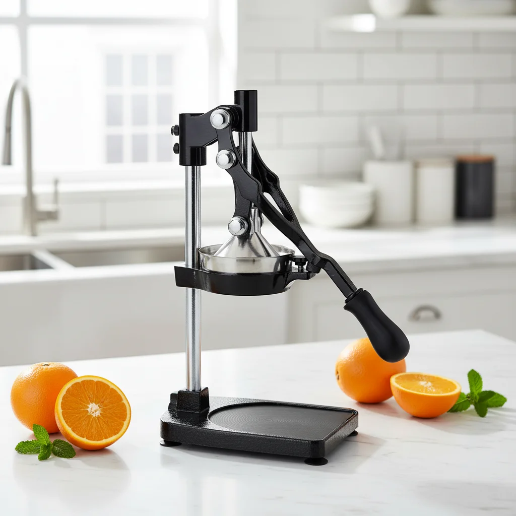 TEBAK Hot Selling Restaurant Hotel Use New Condition Fruit Juicer Machine Cast Iron Orange Juicer Best Price Hand Press Squeezer
