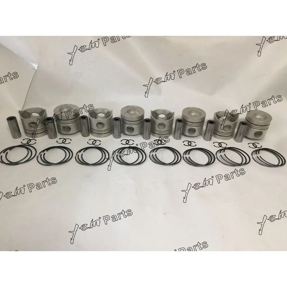 RD8 Cylinder Pistons With Rings Set for Nissan