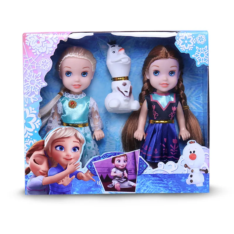 mini frozen doll set