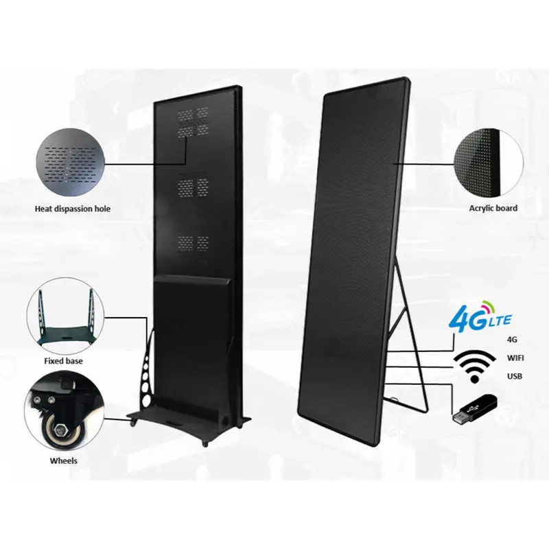 High Brightness P2 P2.5 P3 Waterproof Display Buy Full Color Hs Code Led Display Poster Led Screen