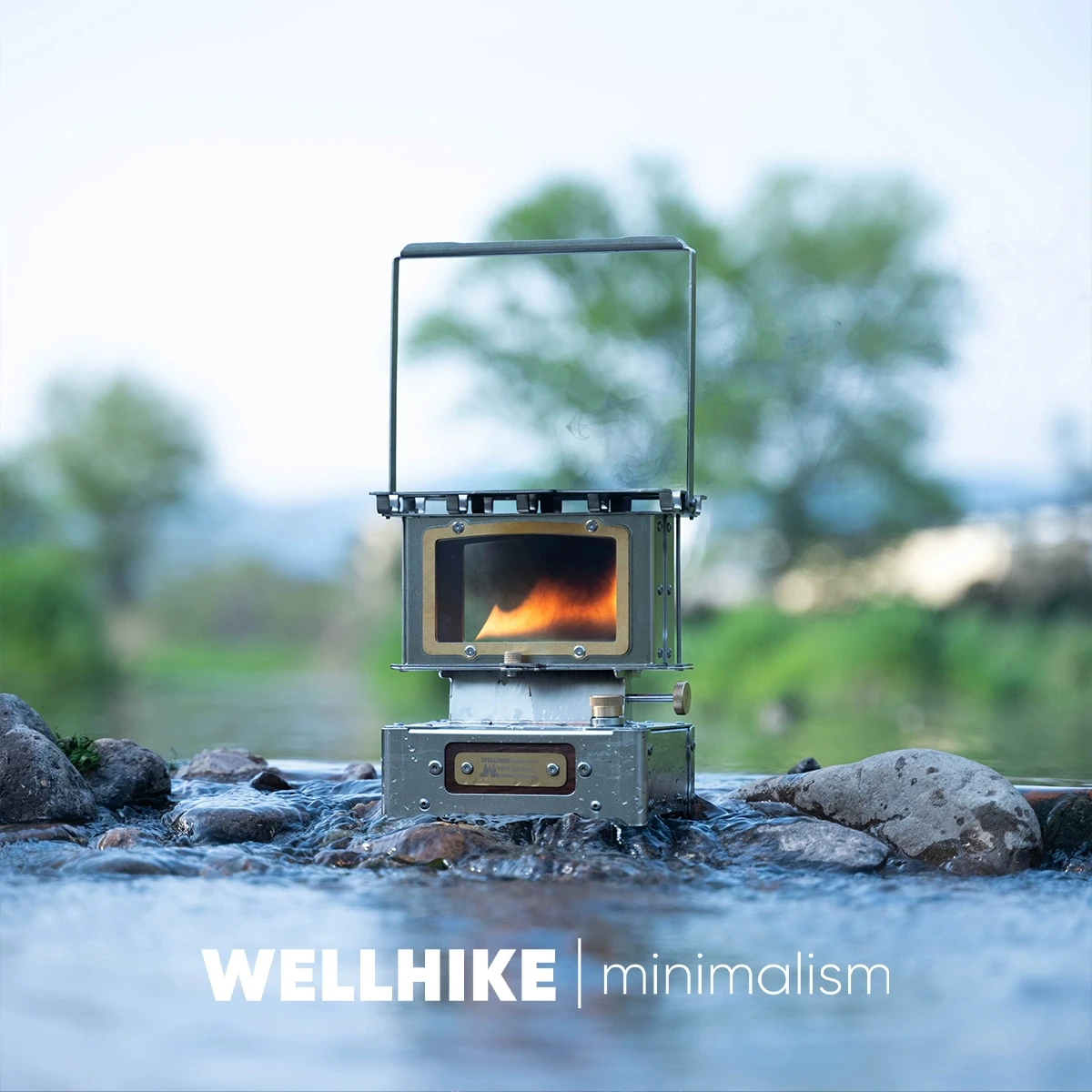 専用 Wellhike Let's Go Camping　アイロンストーブ ライト・ランタン