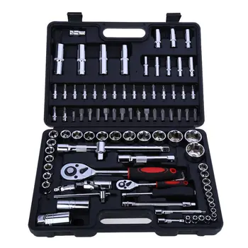 Wholesale Pcs Socket Hardware Tools Car Repair Tool Kit Ratchet Wrench Spanner Set Buy