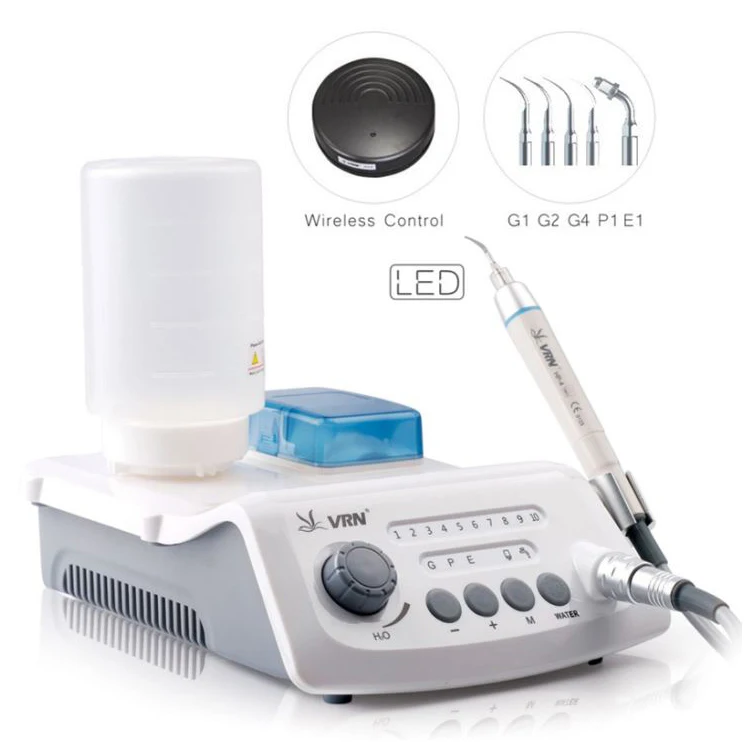 Wireless Control Dental Scaling Perio Endo Irrigation Vrn A8 Ultrasonic