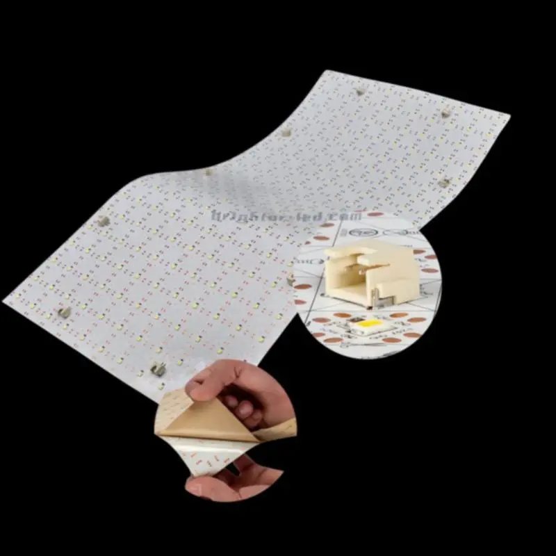 Newest Design Cuttable Stone Backlit LED Light Sheets 480x240mm 392 LEDs/M 12V 24V 1mm Thin Backlight Panels for Onxy Marble