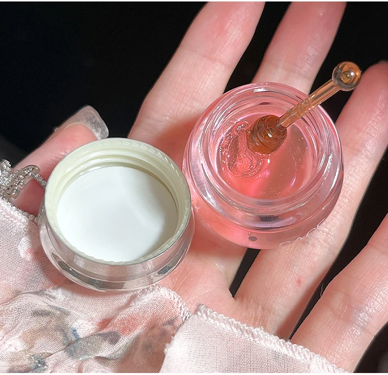 Pure Natural Cherry Blossom Honey Lip Balm With Gloss Stick