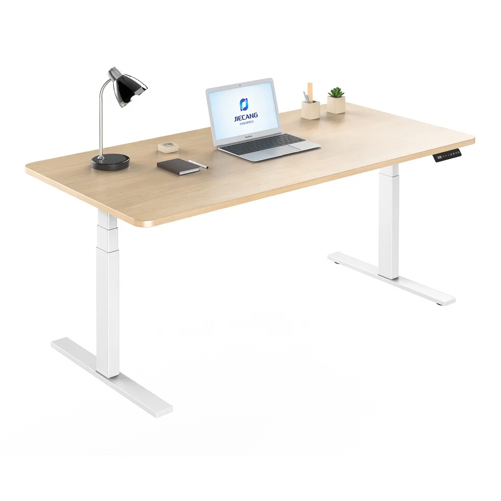 
JIECANG Three Segments Electric Height Adjustable Office Standing Desk 