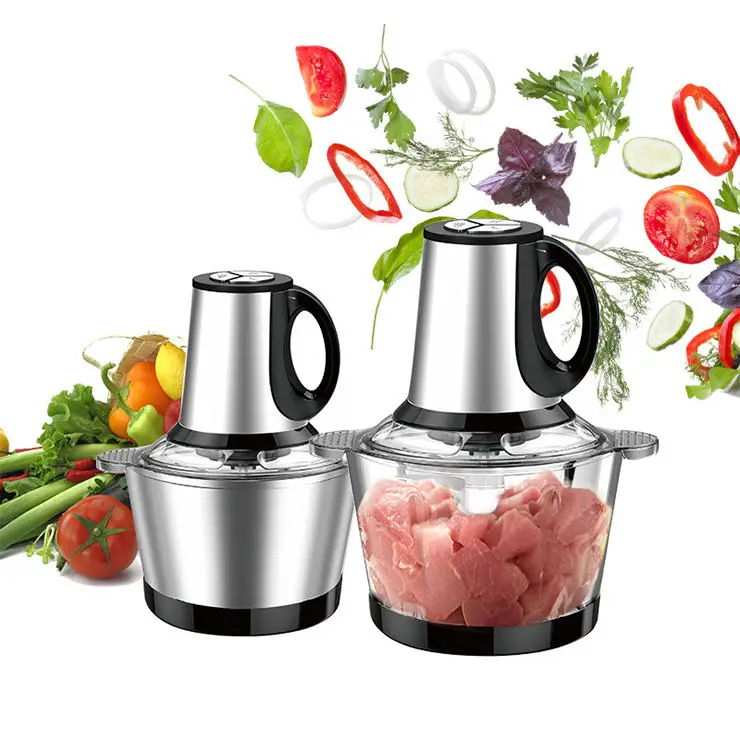 Crest Double Electrical Juicer 300w Functional Bosching Litre Chopper Grinder Vetable Automatic Blender Russia All  Mixer Meat
