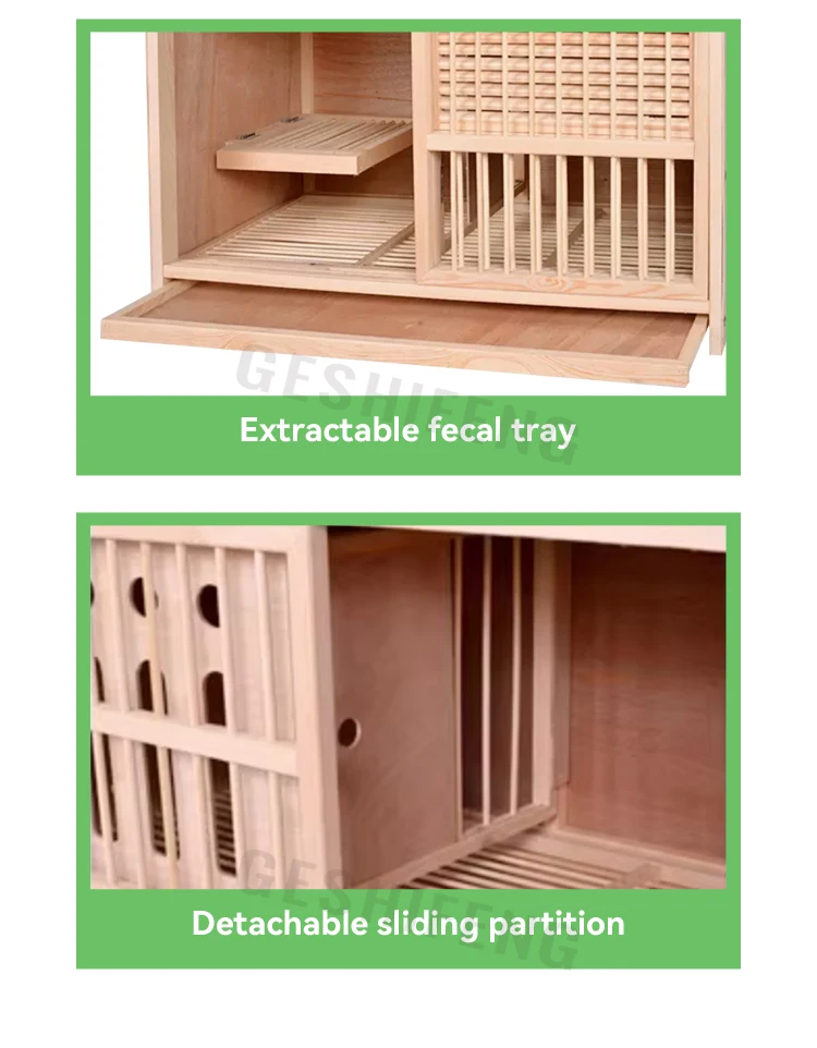 Modular Bird Boxes Hot Sale Modular Wooden Bird Cage for Pigeons | All Seasons Nest Box ...