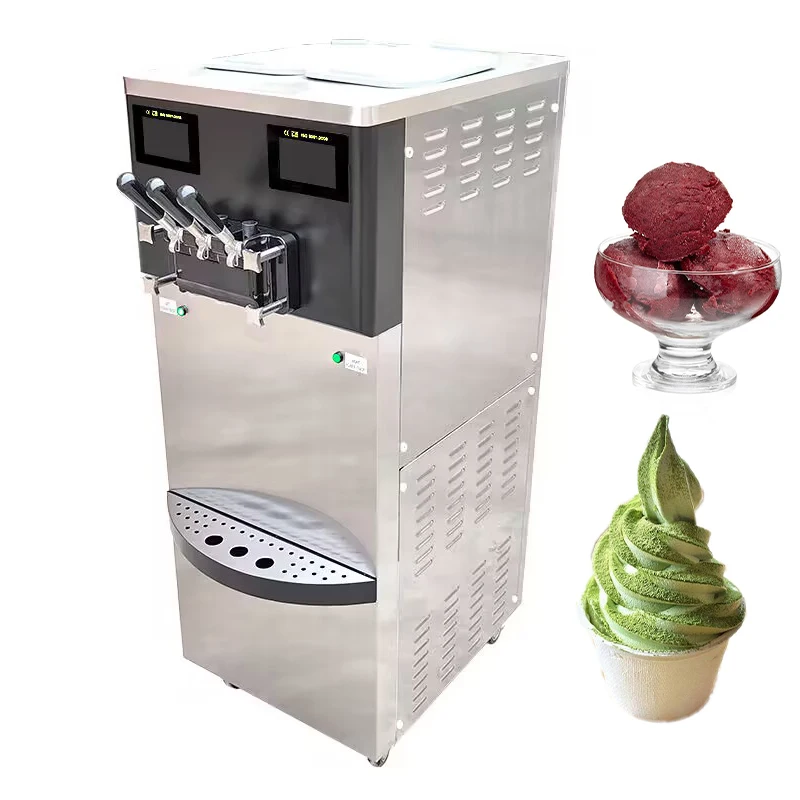 Ice Cream Maker Ice Cream Machine Large Capacity 50l/H Ice Cream Machine Soft