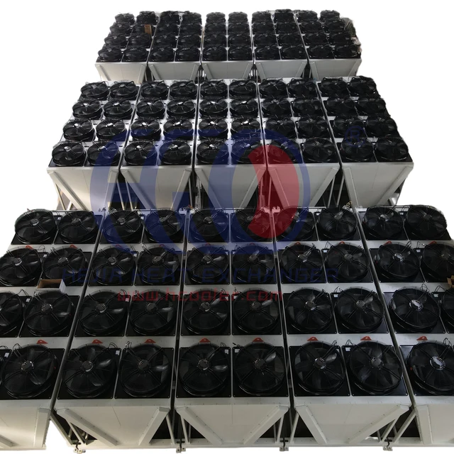 Customized Dry Cooler for Plastic Injection Molding  Compact & Heavy Duty Design  R&D Team Provides Optimal Cooling Solutions