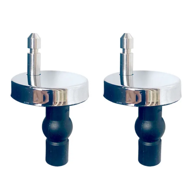 NAROSEBE 2 Kit Cerniere del Sedile del WC Cerniere Tavoletta WC Acciaio