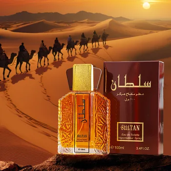 Wholesale 100ml Original Luxury Arabes Perfume for Men Woody Sandalwood Fragrance Parfum Spray Middle East Dubai Style