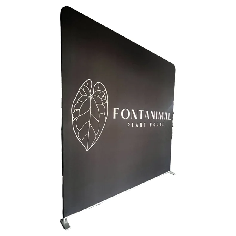 Custom Color Large Size Digital Print Media Banner Stand for Outdoor Events Show and Display