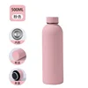 Petite bouteille, peinture caoutchouc rose 500ML.