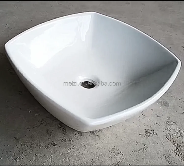 Modernong Sink Countertop Banyong Porseranong Art Hand Wash Basin