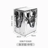 Silver, medium size, 50*40*30cm (base plate not removable)