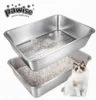 Stainless Steel Sifting Litter Pan