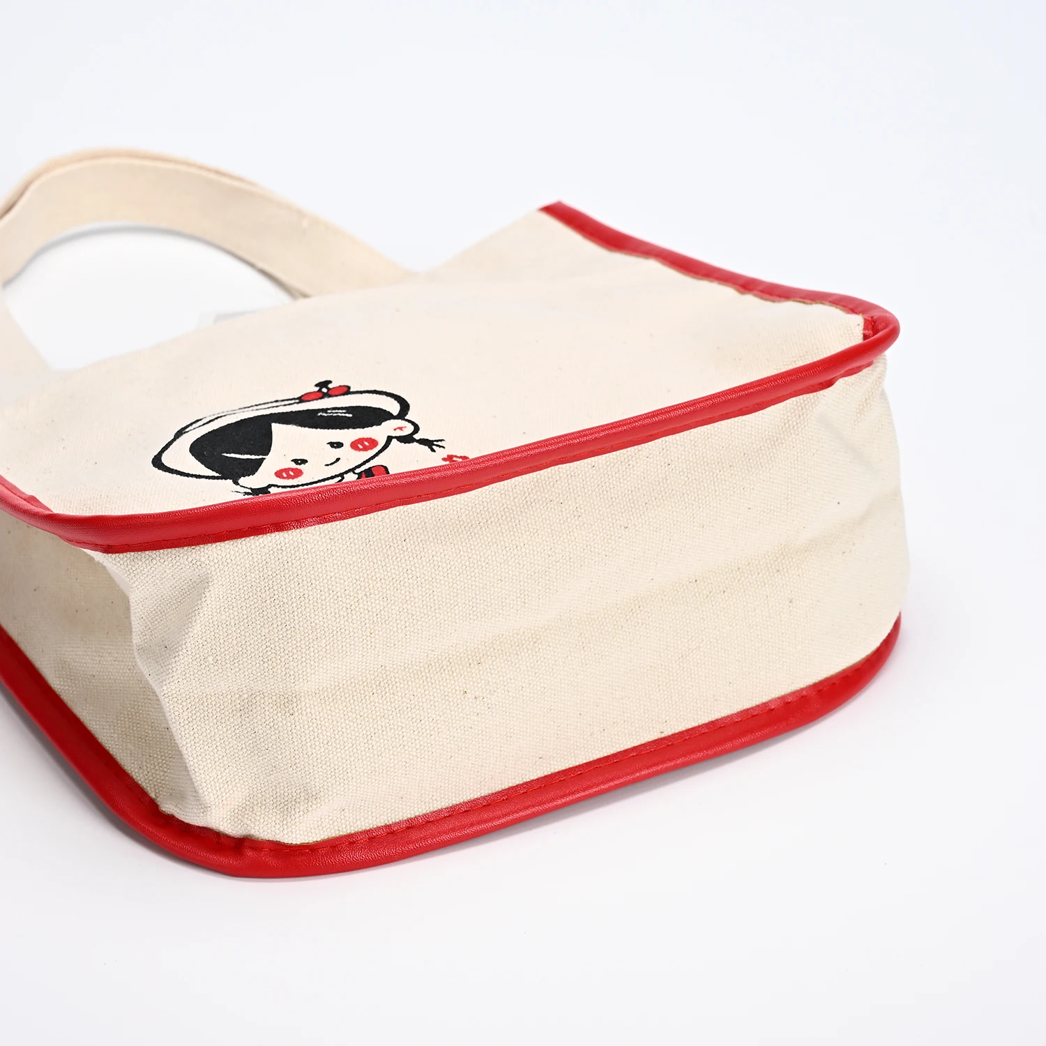 Customized Large Capacity Canvas Bag for Students Cotton Back-to-School Supplies for Book Storage Stationery Blank DIY Pattern supplier