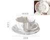 Ensemble tasses et soucoupes